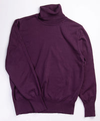 Purple dressing high neck