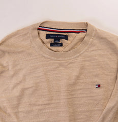 Tommy Hilfiger Cotton Linen Crewneck Sweater