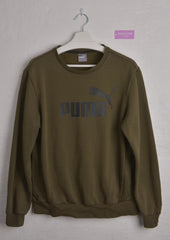 Puma Logo Clean Crewneck Sweashirt