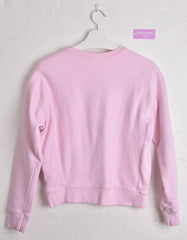 Champion Pink Sweat Embroidered with Logo