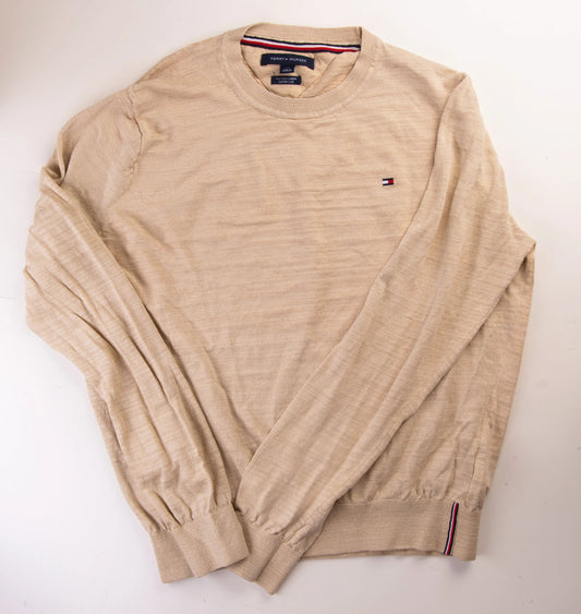 Tommy Hilfiger Cotton Linen Crewneck Sweater