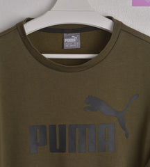 Puma Logo Clean Crewneck Sweashirt