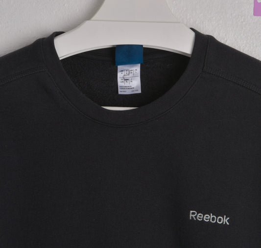 Reebok Classic & Clean Black Logo Sweatshirt