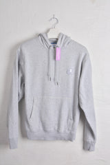 Classic Champion Hooded Sweatshirt in Grey