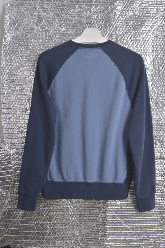 T.Hilfiger Two-Tone Blue Sweatshirt