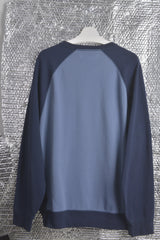 TOMMY Hilfiger Two-Tone Blue Sweatshirt