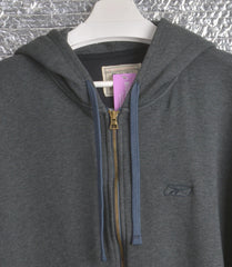 Reebok Dark Grey Zip-Up Hoodie Official Product