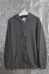 Reebok Dark Grey Zip-Up Hoodie Official Product